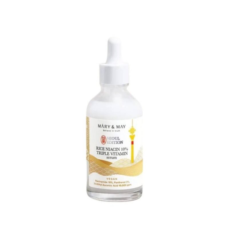 Mary & May - Brightening Facial Serum Rice niacin 10% Triple Vitamin Serum