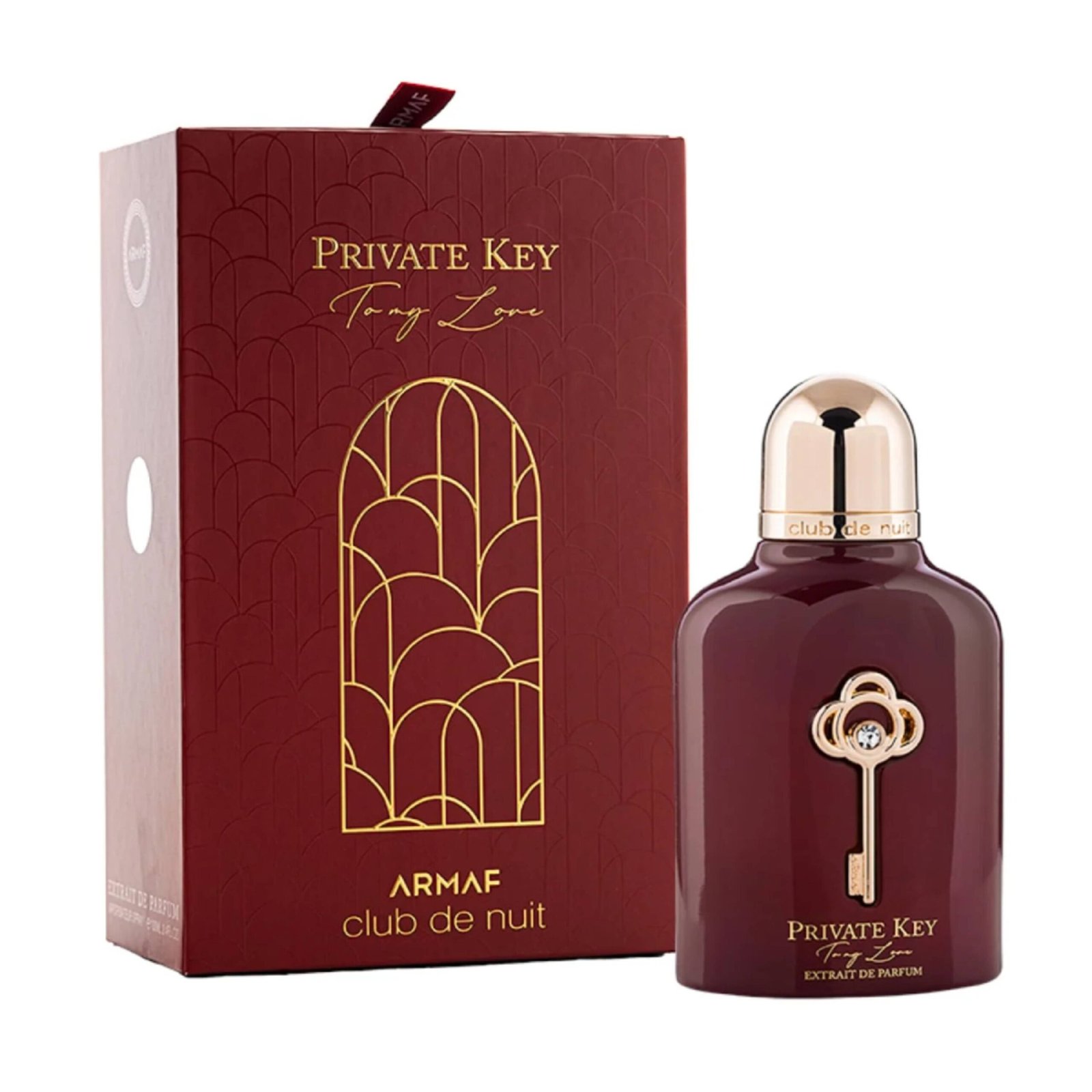 Armaf Unisex Club De Nuit Private Key Love Extrait de Parfum Spray 3.4 oz