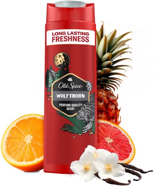 Old spice wolfthorn shower gel 3 in 1 - 400 ml