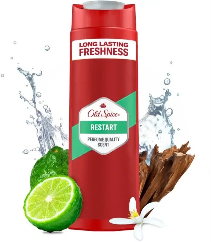 Old spice restart 3 in 1 shower gel 400 ml