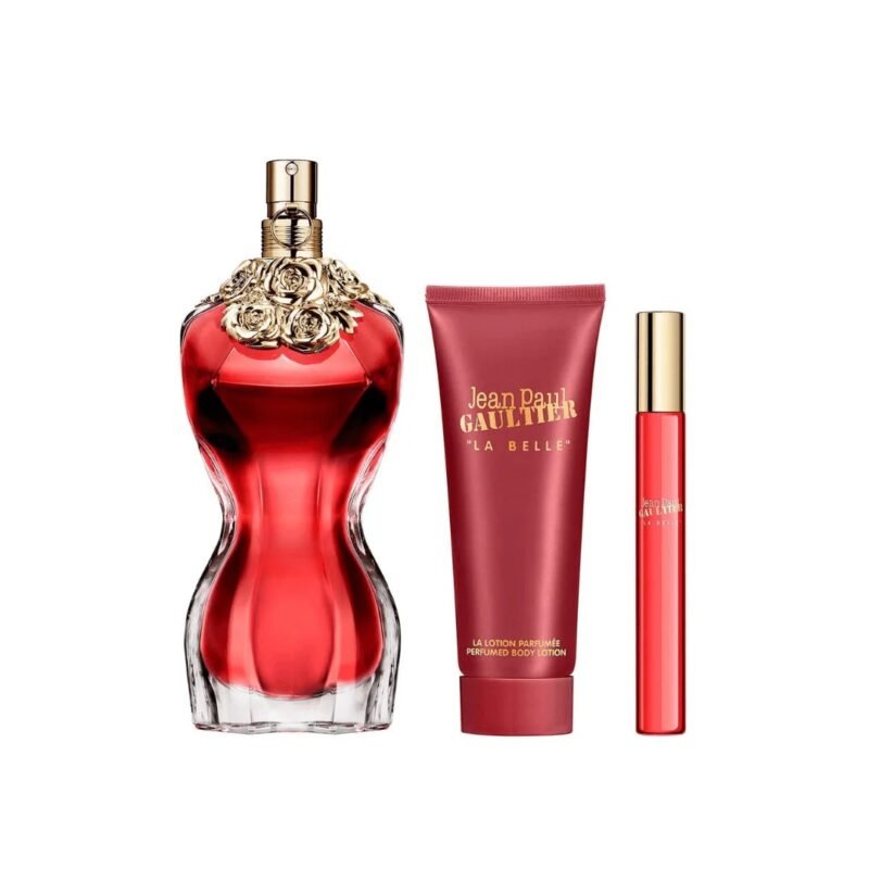 JEAN PAUL GAULTIER La Belle Set For Women Eau De Parfum 100ml + Travel Size 10ml + Body Lotion 75ml - Image 2
