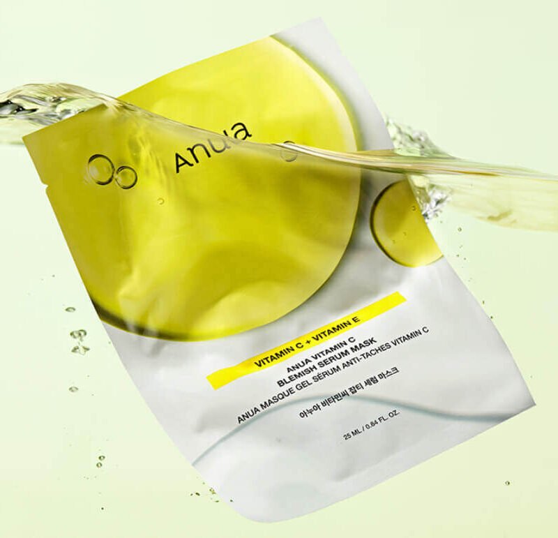 Anua Green Lemon Vita C Blemish Serum Mask