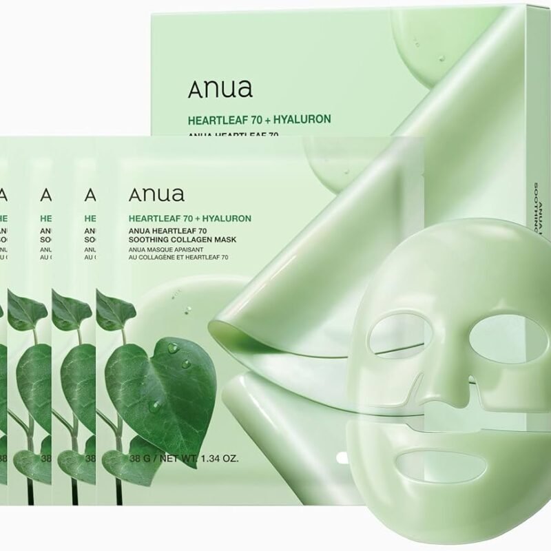 ANUA HEARTLEAF 70 SOOTHING COLLAGEN MASK 38G