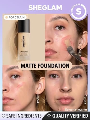sheglam foundation porcelain