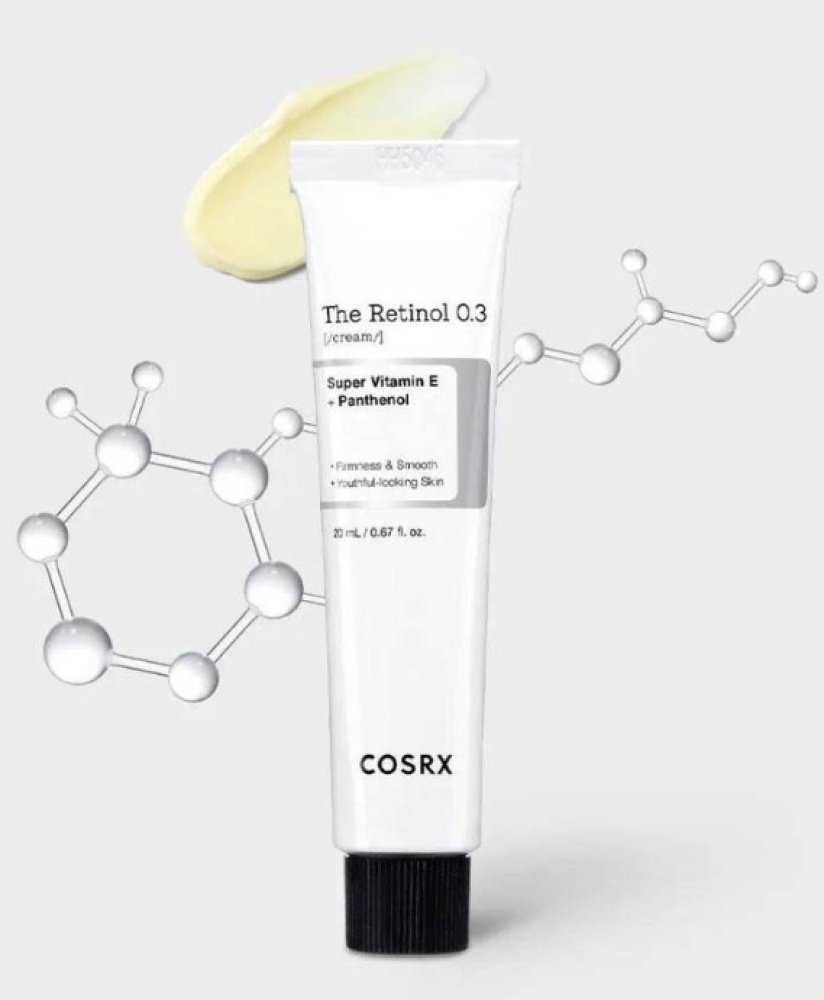COSRX كريم الريتينول 0.3 - لشد وعلاج خطوط البشرة من كوسركس - 20 مل