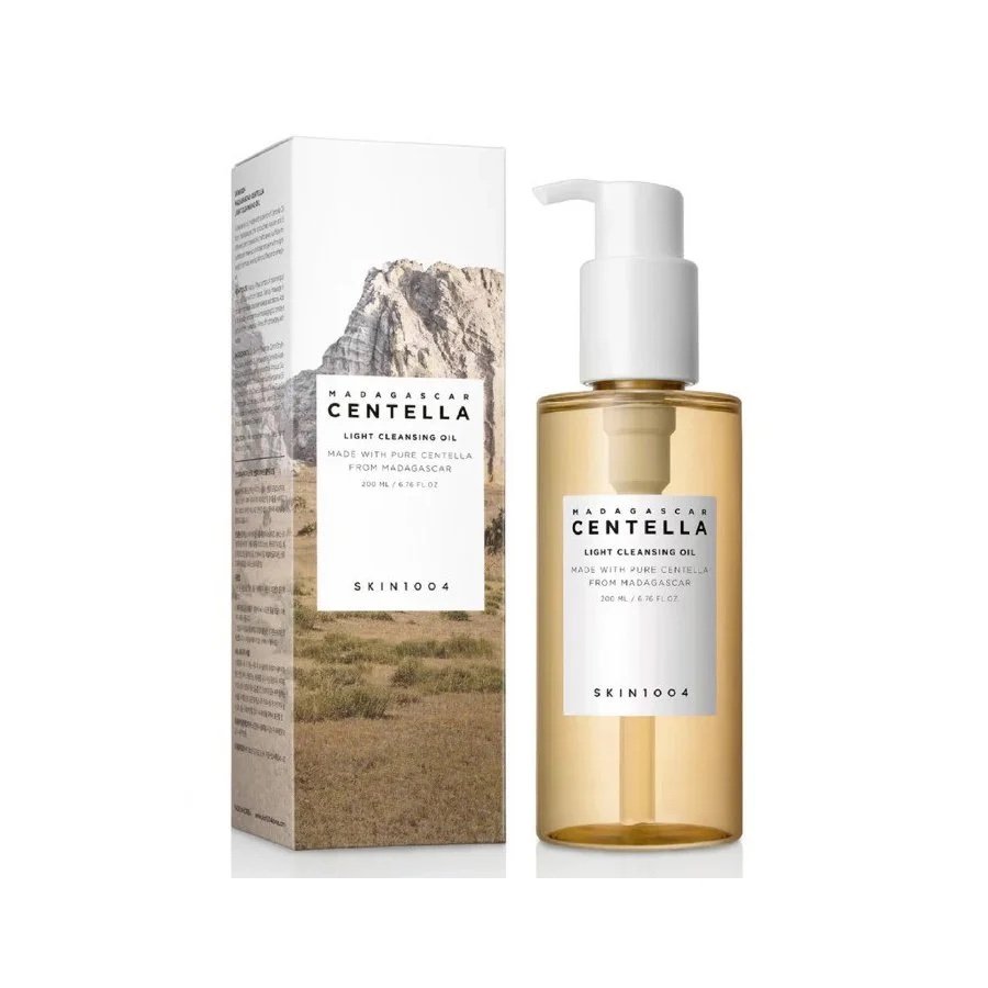 Madagascar Centella منظف زيتي لايت بعشبة السينتيلا من سكين 1004 - 200 مل