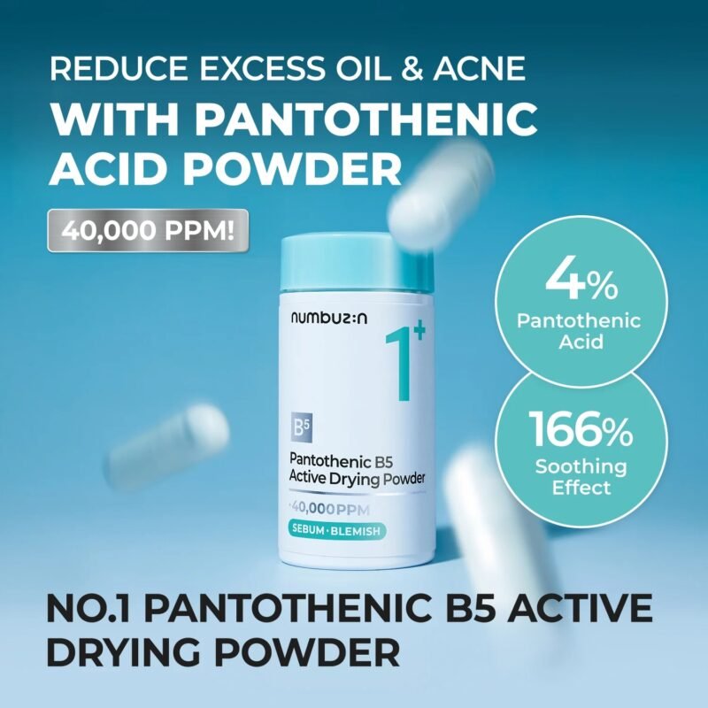 numbuzin No.1+ Pantothenic B5 Active Drying Powder