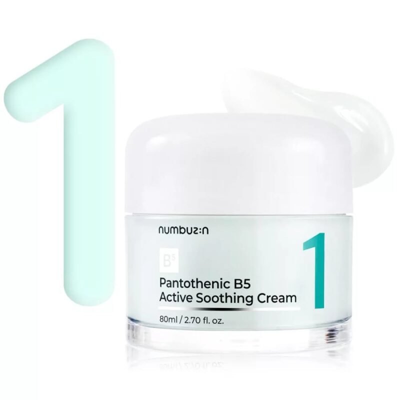 Numbuzin Pantothenic B5 Active Soothing Cream - 80ml | نمبوزين كريم مهدئ بالبانتينول - 80 مل