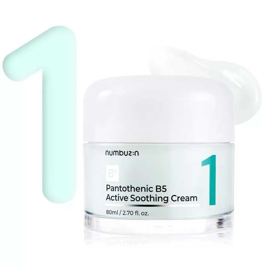 Numbuzin Pantothenic B5 Active Soothing Cream - 80ml | نمبوزين كريم مهدئ بالبانتينول - 80 مل