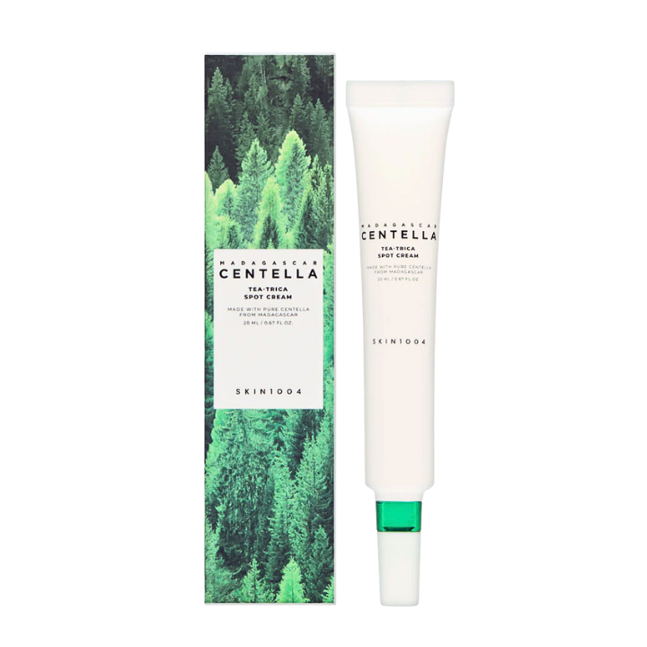 SKIN1004 Madagascar Centella Tea-Trica Spot Cream كريم موضعي للعناية ببقع حب الشباب