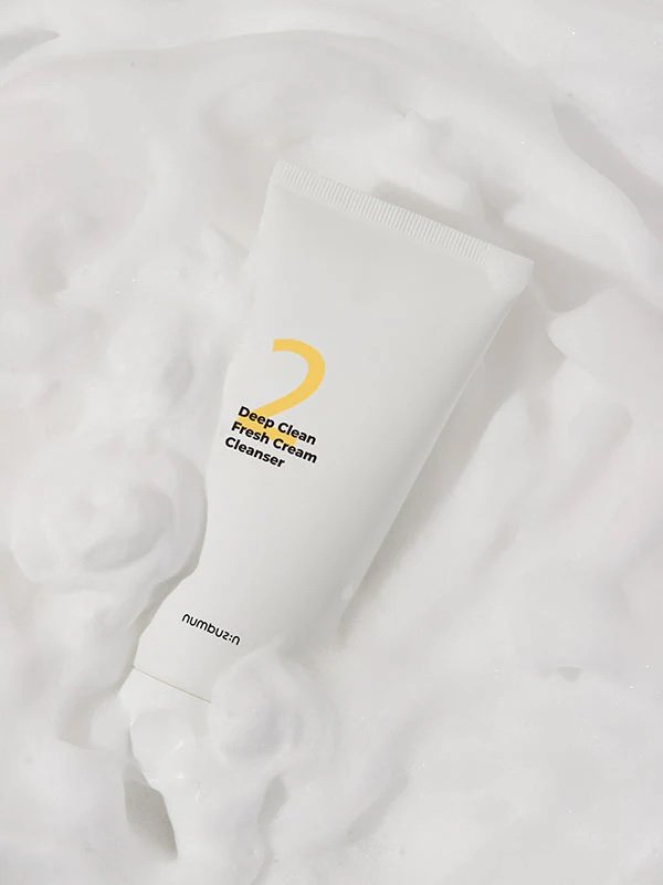 منظف عميق وغسول الوجه | Numbuzin No.2 Deep Clean Fresh Cream Cleanser