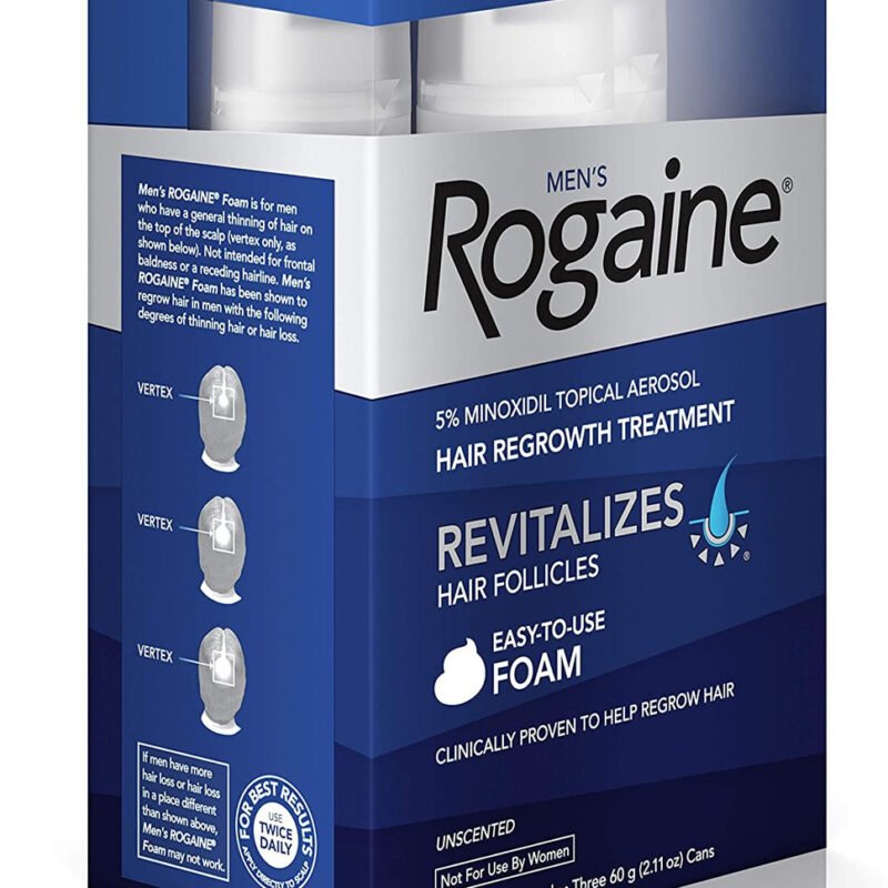 Men’s Rogaine 5% Minoxidil for Men Foam