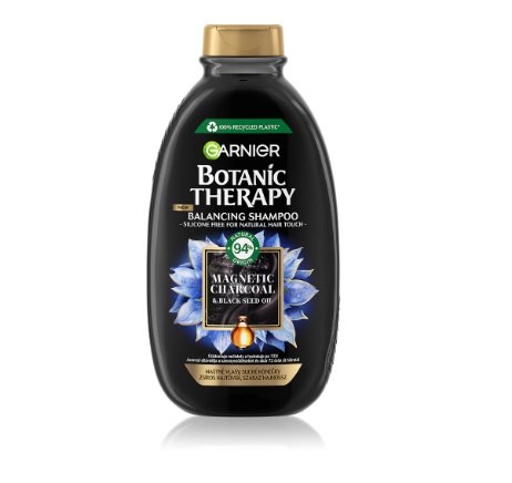 Garnier Botanic Balancing Shampoo Magnetic Charcoal & Black Seed Oil 400ml