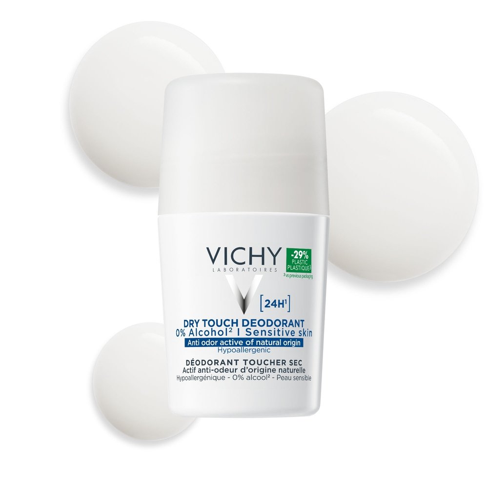 Vichy 24H Dry Touch Deodorant Sensitive Skin 50ml