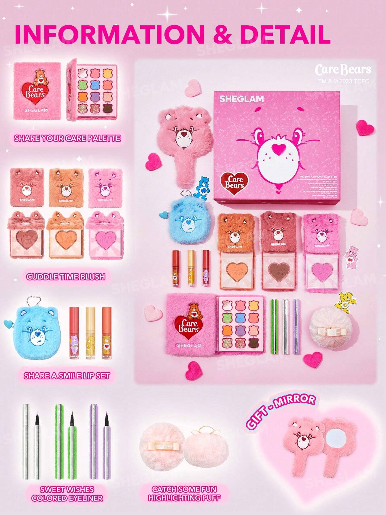 SHEGLAM Set de Maquillaje Care Bears - Image 4
