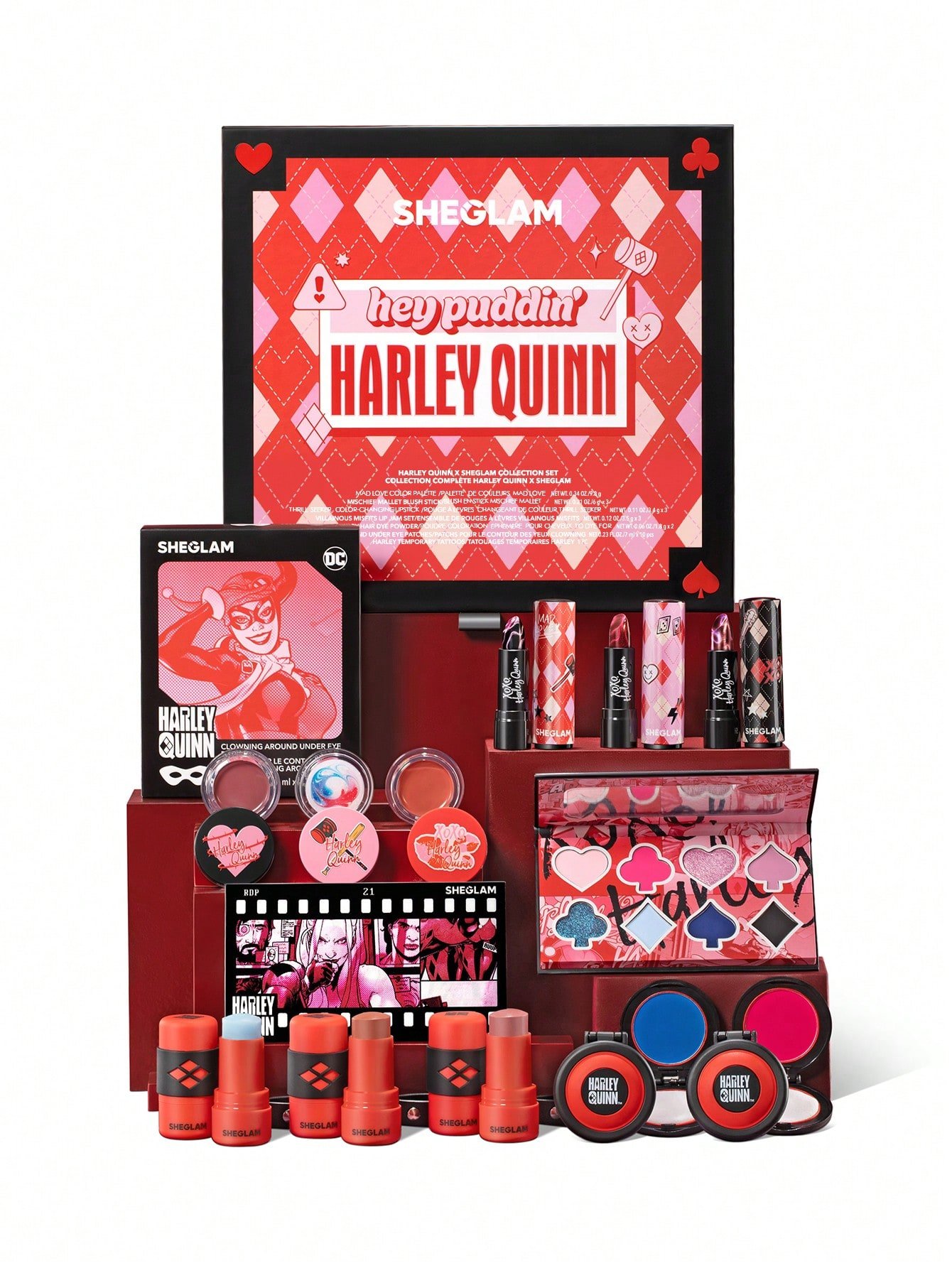 Set sheglam Harley Quinn X SHEGLAM Collection Set