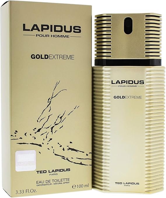 Ted Lapidus Gold Extreme For Men 100ml - Eau de Toilette