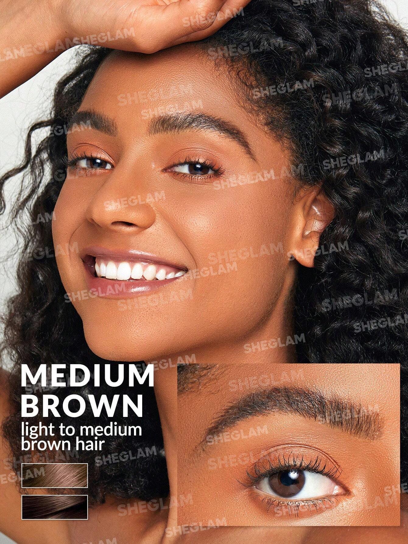 SheglamLapiz Ceja Feather Better Medium Brown - Image 4