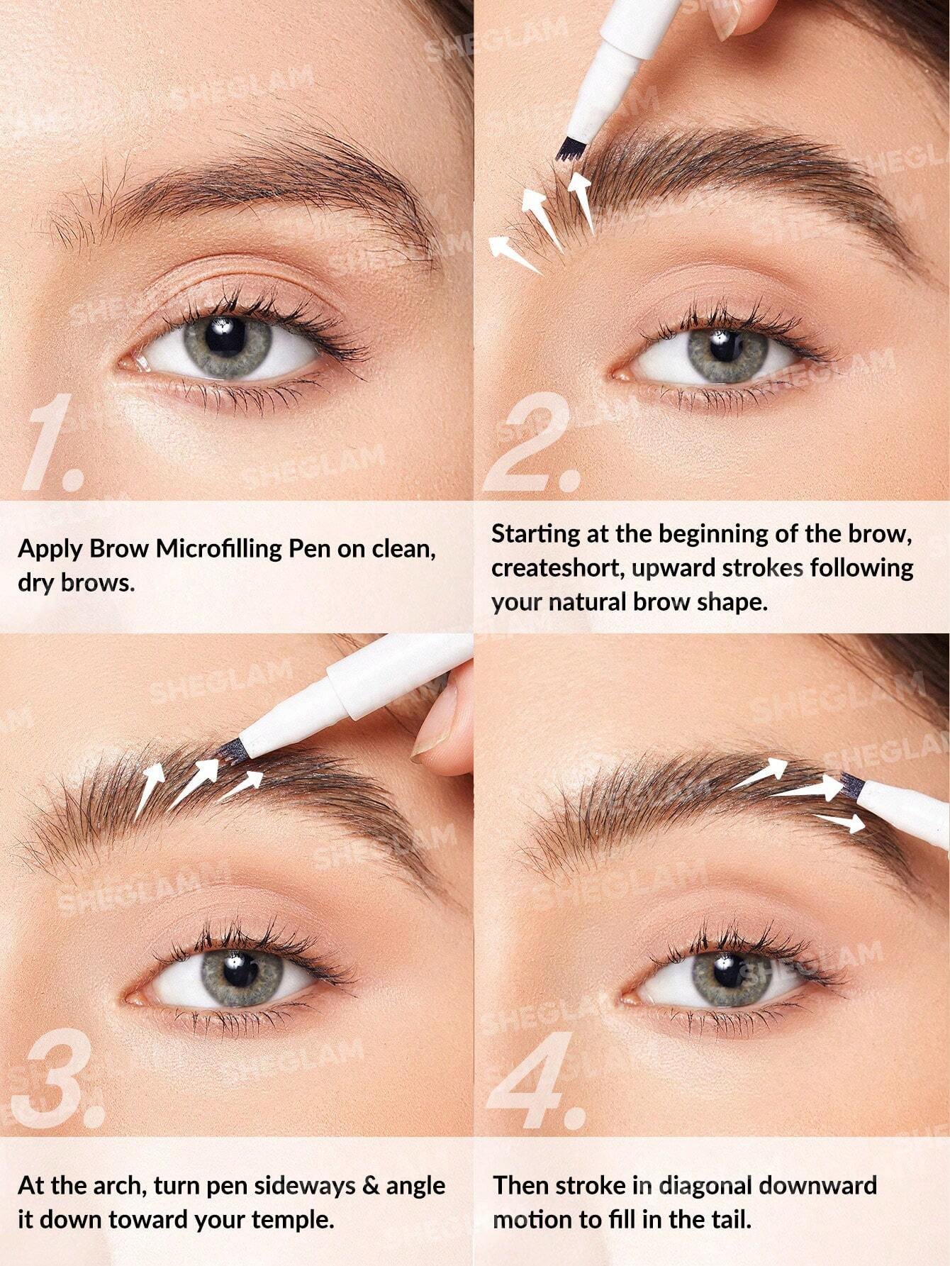 SheglamLapiz Ceja Feather Better Medium Brown - Image 6