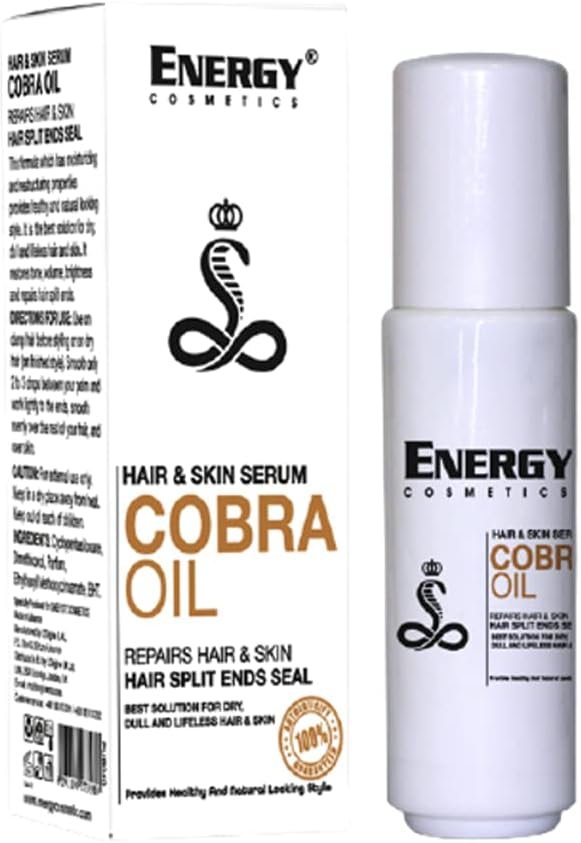 Energy Cosmetics Energy Cobra Oil Hair & Skin Serum | 60 Ml