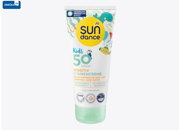 SUNDAY Children's sunscreen Kids Sensitiv OF 50, 100 ml