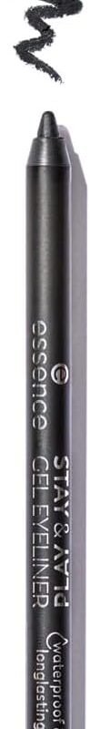 Essence STAY & PLAY GEL EYELINER 01