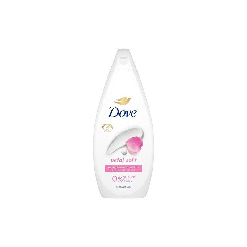 DOVE Petal Soft Shower Gel 0% Sulfate 720ml