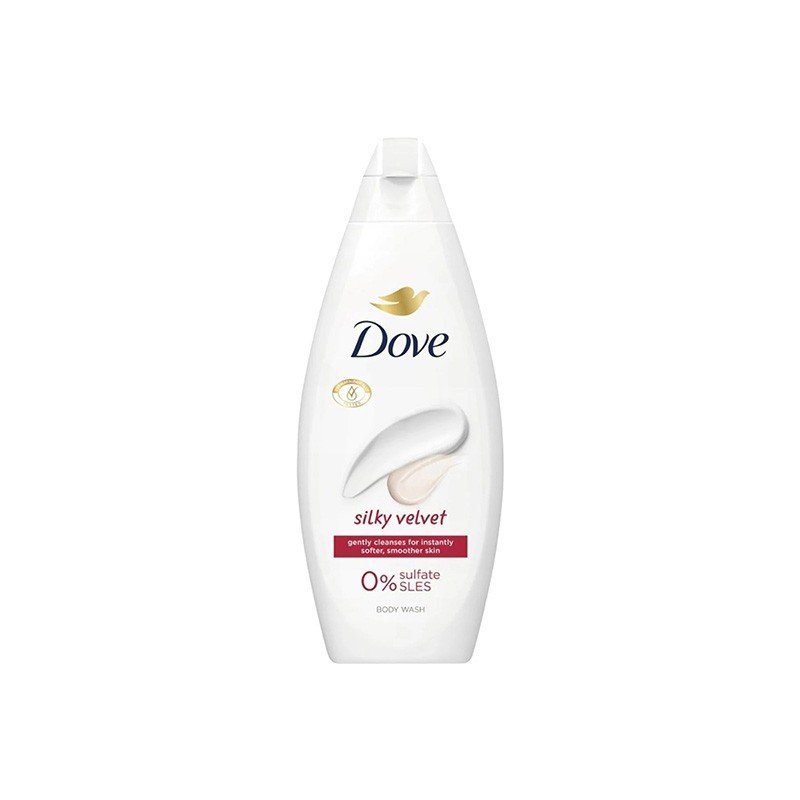 DOVE Silky Velvet Shower Gel 0% Sulfate 720ml