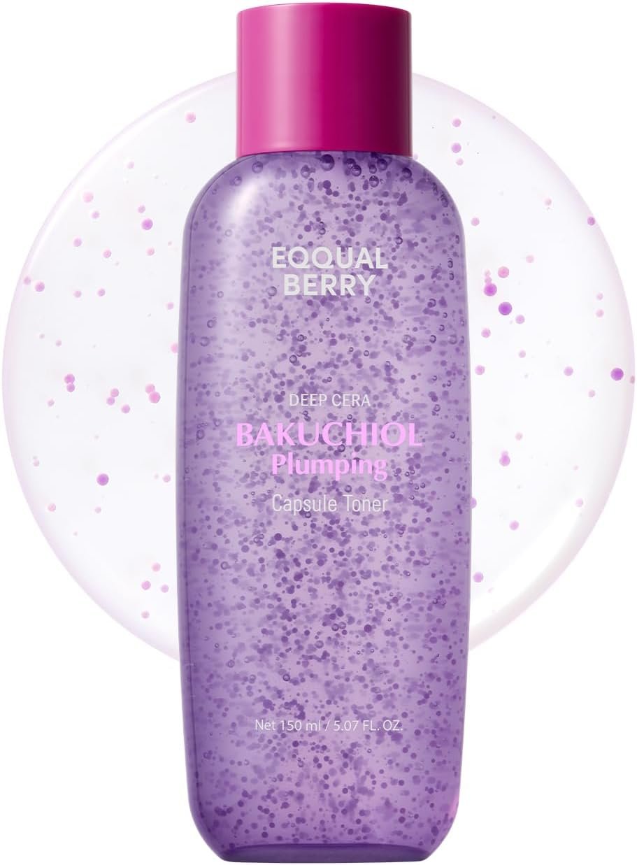 EQQUALBERRY Bakuchiol Plumping Capsule Toner – 150ml - Image 5