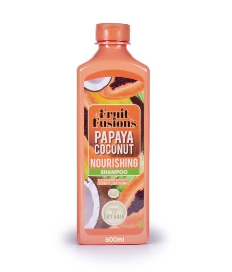 Fruit Fusion Papaya & Coconut Shampoo 600ml