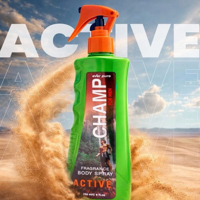 champ fragrance mist active 236 ML