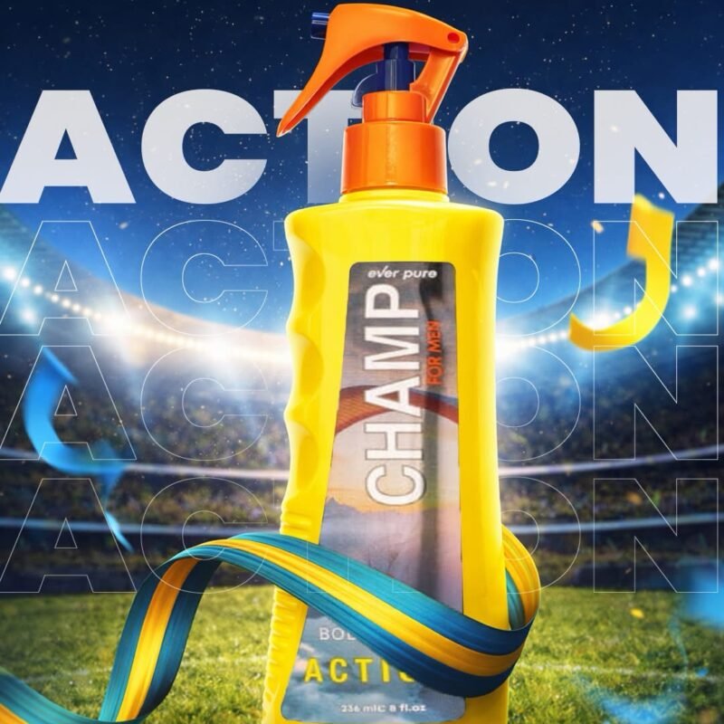 Ever Pure Champ For Man - ACTION FRAGRANCE MIST 236 ML