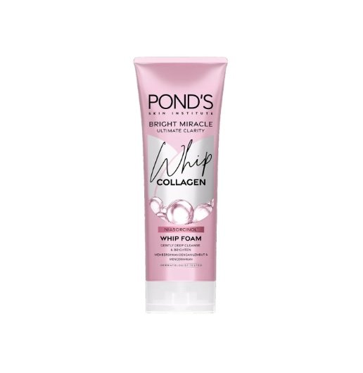 Ponds - Bright Miracle Ultimate Clarity Whip Foam - Micro-Foam & Collagen for Radiance - 100g