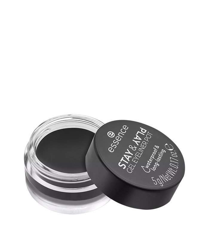 Essence Stay & Play Gel Eyeliner Pot 01 Black