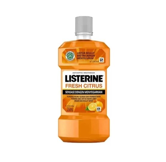 Listerine Fresh Citrus Daily Mouthwash - 250ml