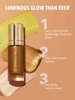 Sheglam Sun Kissed Fluid Body Highlighter – Medusa