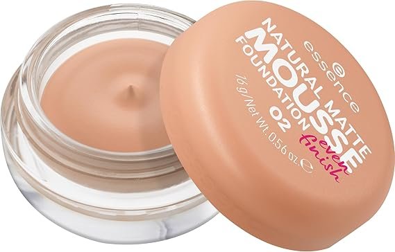 Essence Natural Matte Mousse Foundation – Shade 02