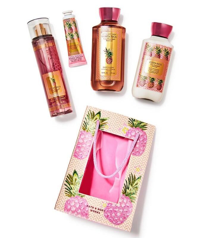 Pink Pineapple Sunrise Gift Set