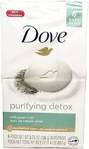 Dove Soap Bucket 6s Detox 106g