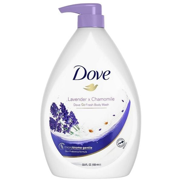DOVE GO FRESH BODY WASH LAVENDER CHAMOMILE MICROBIOME