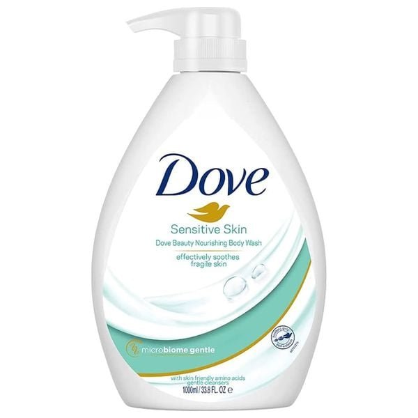 DOVE Sensitive Skin Hypoallergenic Body Wash Microbiome Gentle