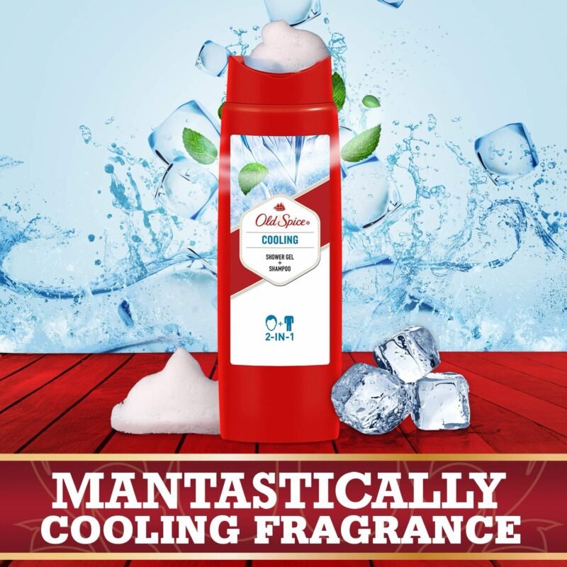 Old Spice cooling 2 in 1 Refreshing Shower Gel & Shampoo 250ml