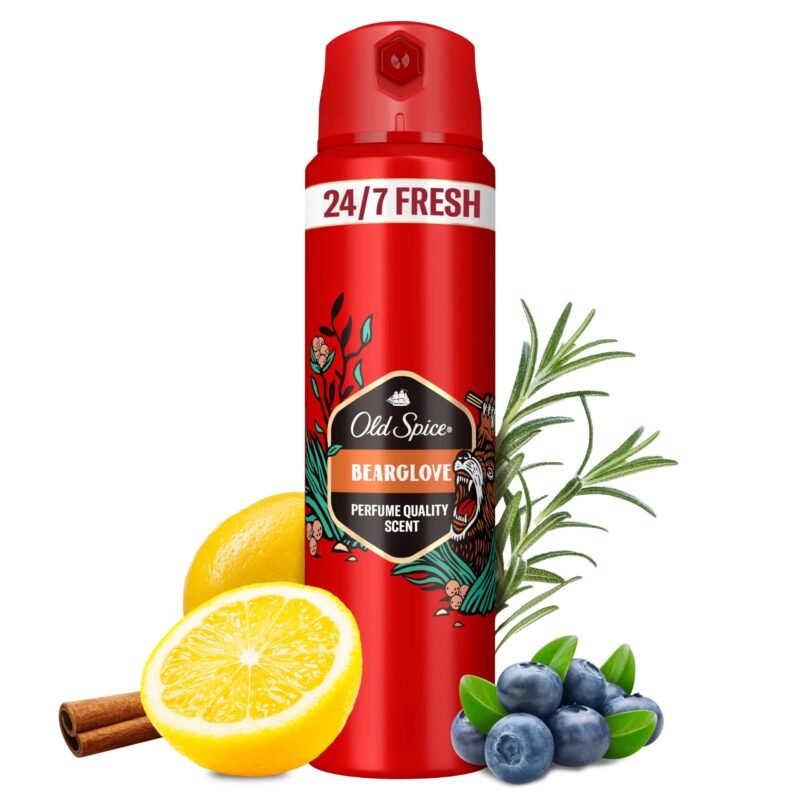 Old Spice Body Spray Bearglove Deodorant 150