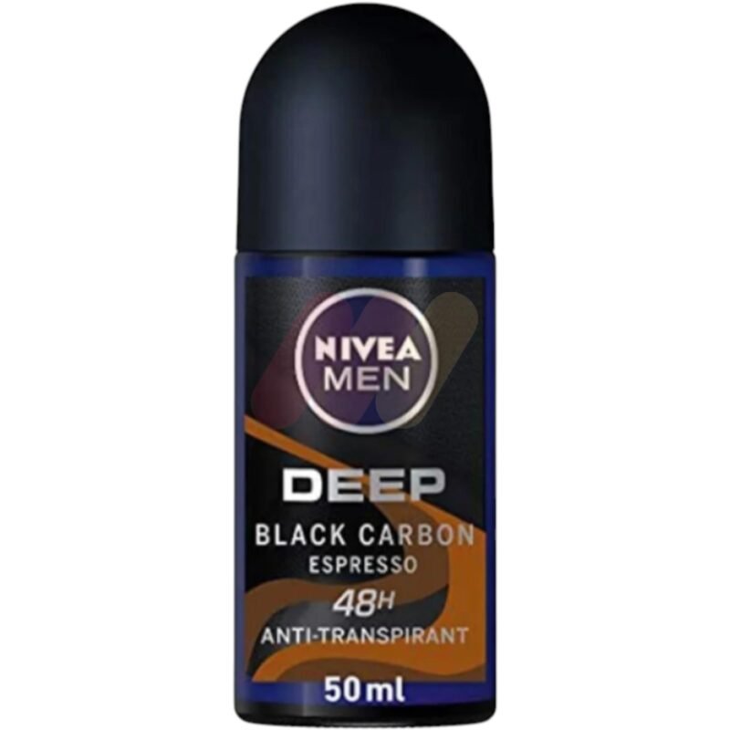 Nivea Men Deep Black Carbon Espresso Roll-On 50 Ml