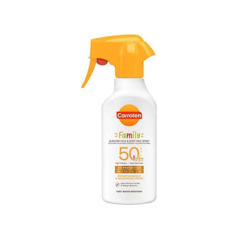 Carroten Very High, Spf50 sunscreen face & body lotion very high, spf50 270ml (Copy)