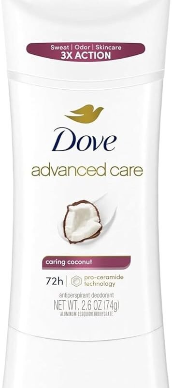 Dove Deodorant 2.6 Ounce Adv Care Anti-Perspirant Coconut
