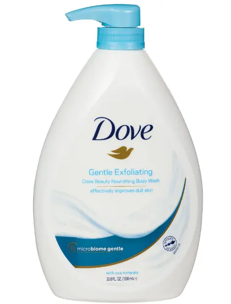 Dove Gentle Exfoliating and Nourishing Body Wash with Sea Minerals