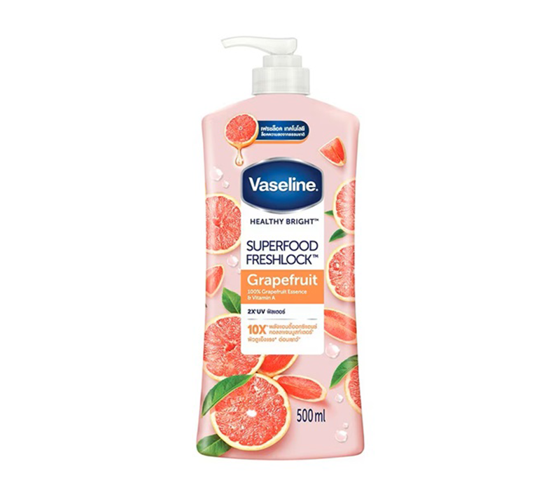 Vaseline Superfood Freshlock Grapefruit Lotion 500ml