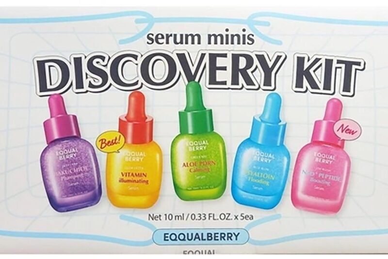 Eqqualberry 5 Mini Serums Discovery Set 50Ml