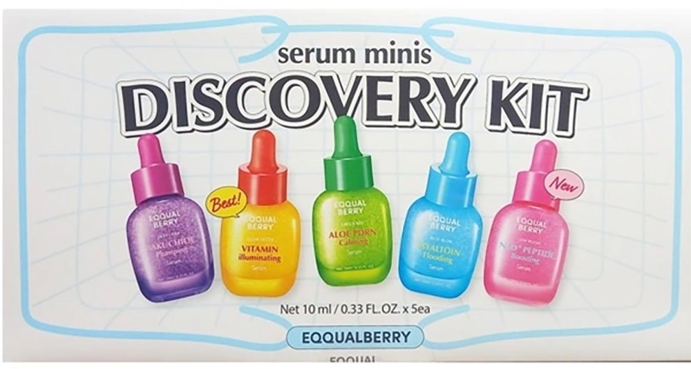 Eqqualberry 5 Mini Serums Discovery Set 50Ml